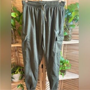 Nike Khaki Fleece Joggers